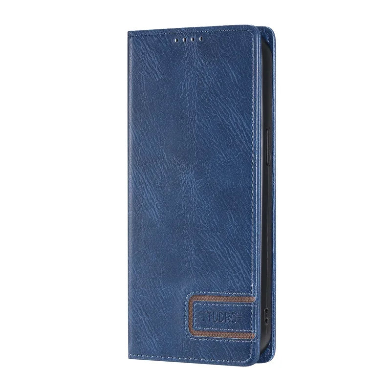 Magnetic Leather Flip Book Google Case - DealJustDeal