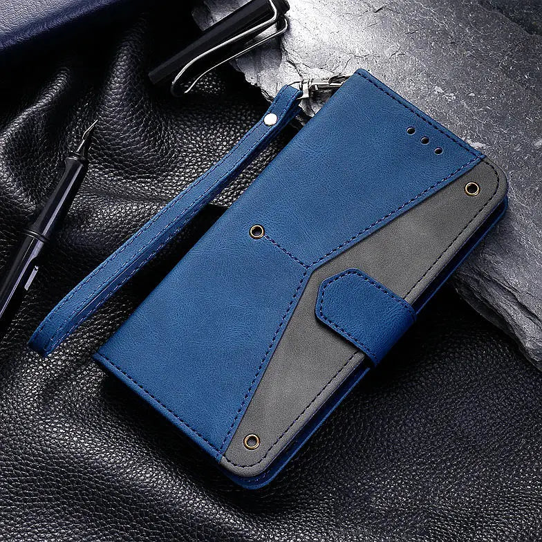 Lanyard Card Pocket Flip PU Leather Wallet Google Case - DealJustDeal