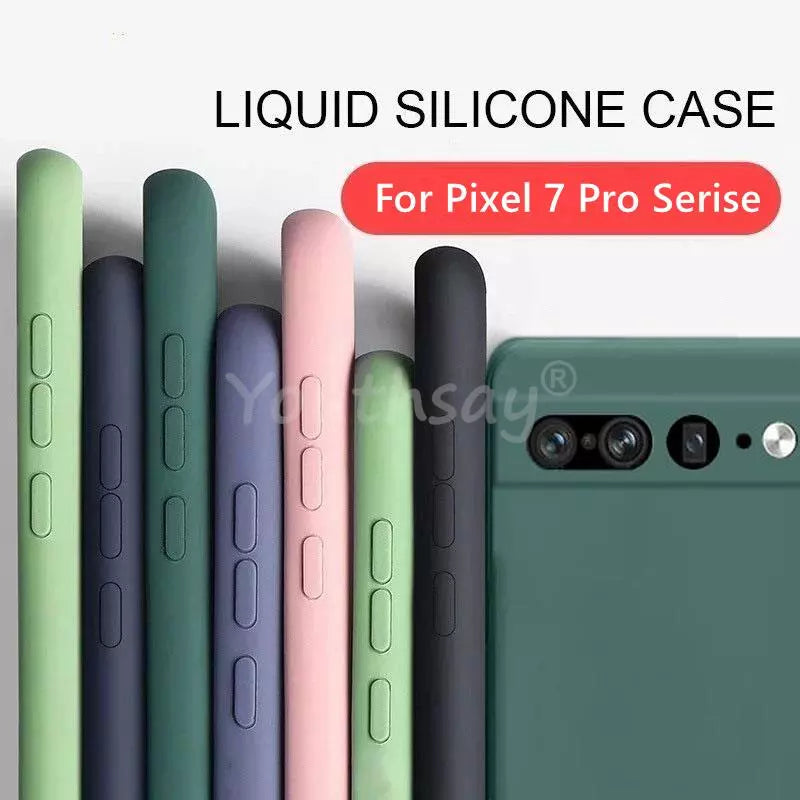 Soft Original Liquid Silicone Google Case - DealJustDeal