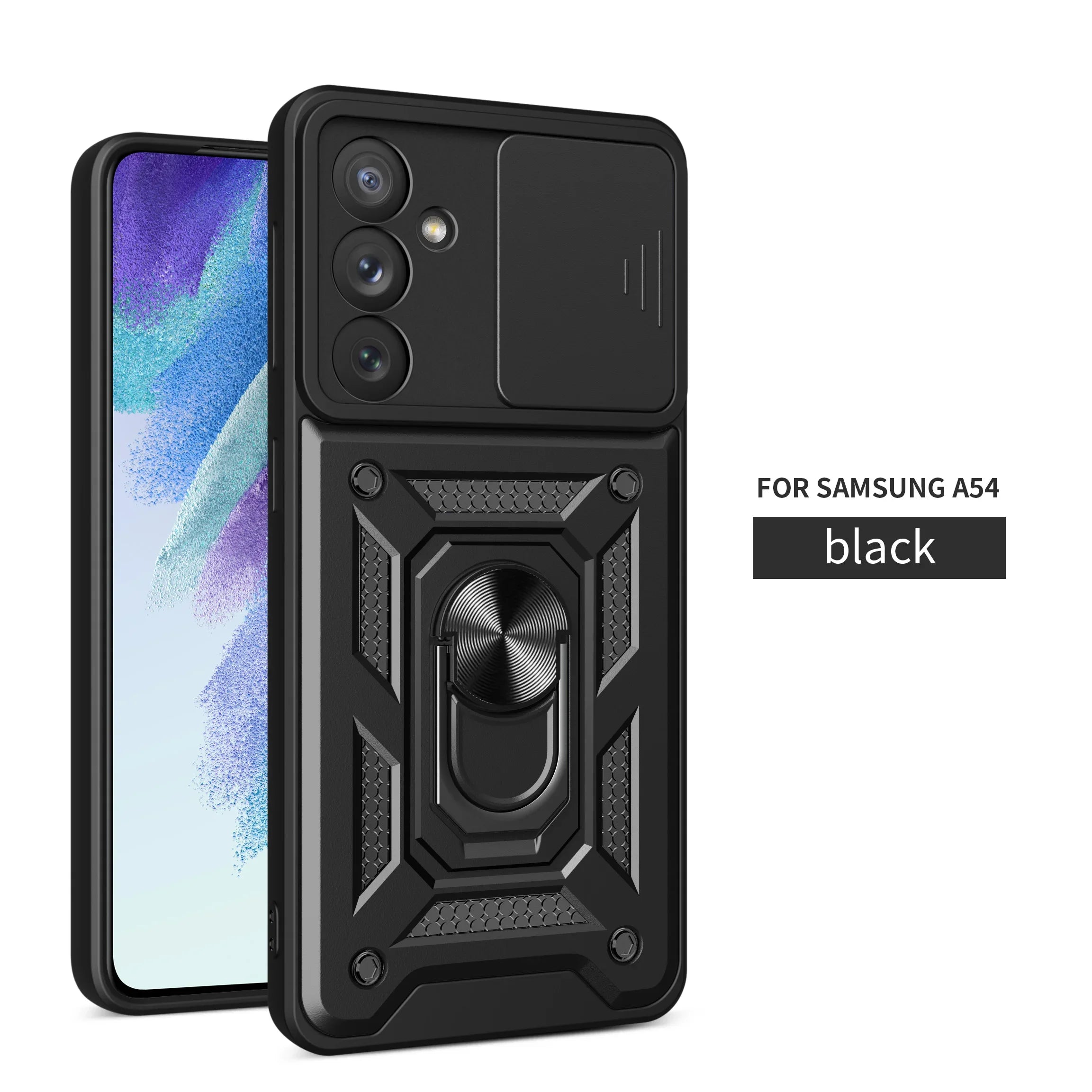 ShockProof Metal Brackets Lens Protection Galaxy M Case - DealJustDeal