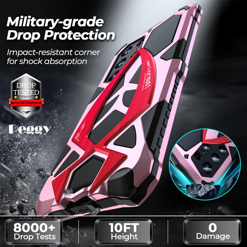 Metal Military Anti Drop Galaxy S Case - DealJustDeal