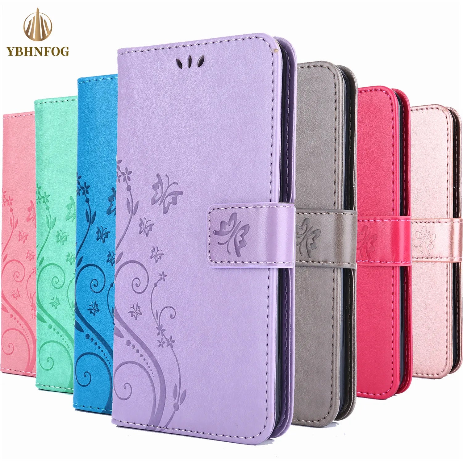 Holder Flip Stand Leather Wallet galaxy S Case - DealJustDeal