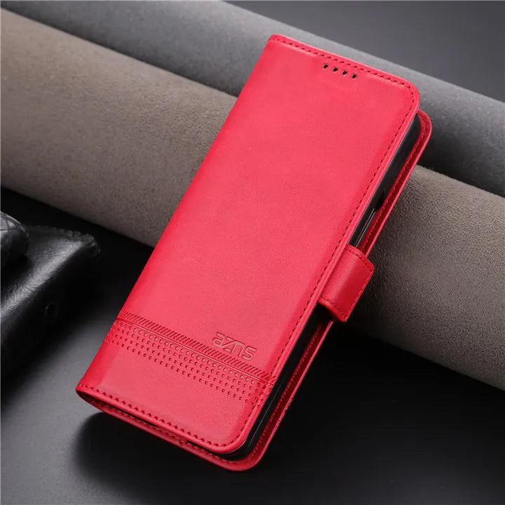 Texture Wallet Magnet Leather Galaxy Z Fold Case - DealJustDeal