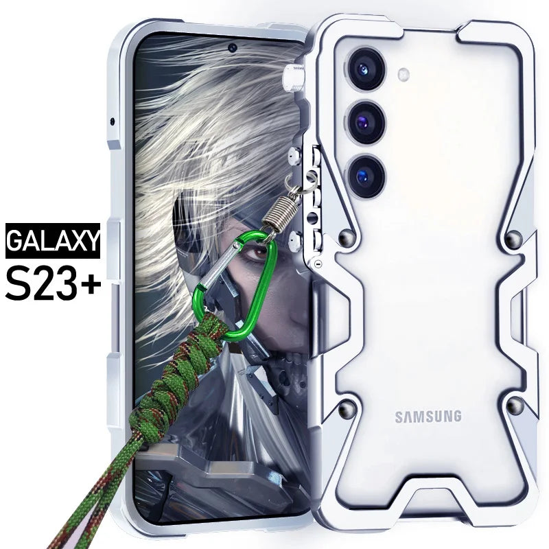 Metal Aluminum Bumper Back Galaxy S Case - DealJustDeal