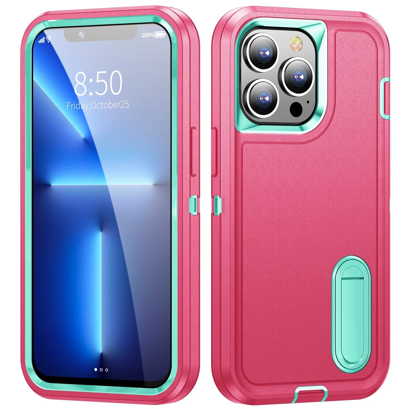 Plastic TPU Armor Shockproof Defend iPhone Case - DealJustDeal