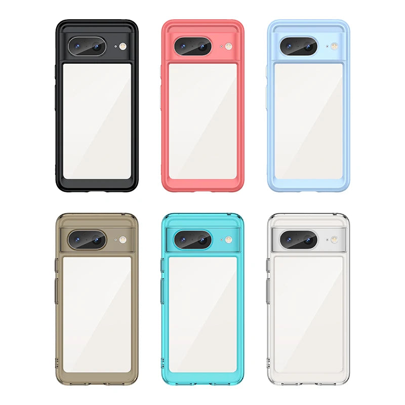 Hard Translucent Shockproof Bumper Google Case - DealJustDeal