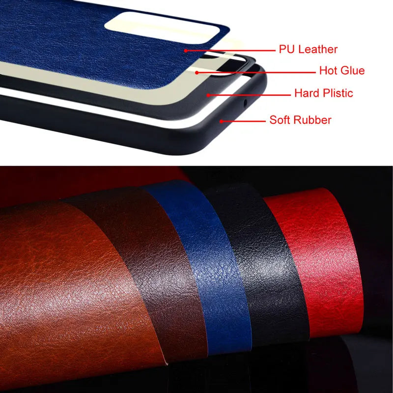 solid color design PU leather Google Case - DealJustDeal