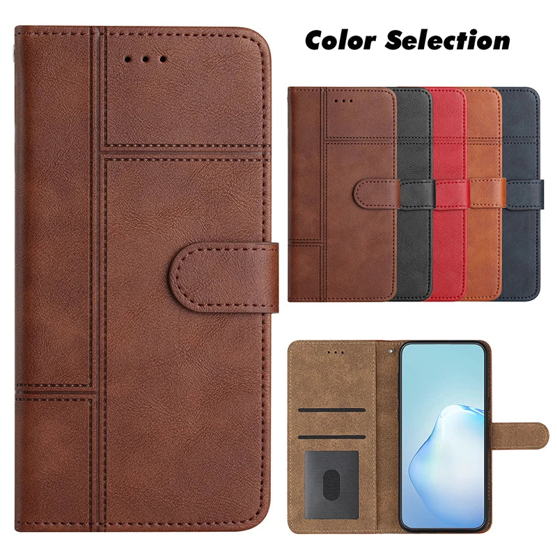 Slim Fit Wallet Leather Google Case With Card Slots - DealJustDeal