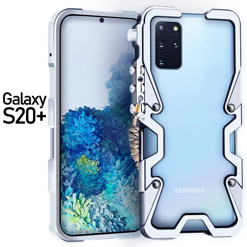 galaxy Metal Bumper Fashion Robot arm galaxy A, M and S Case - DealJustDeal