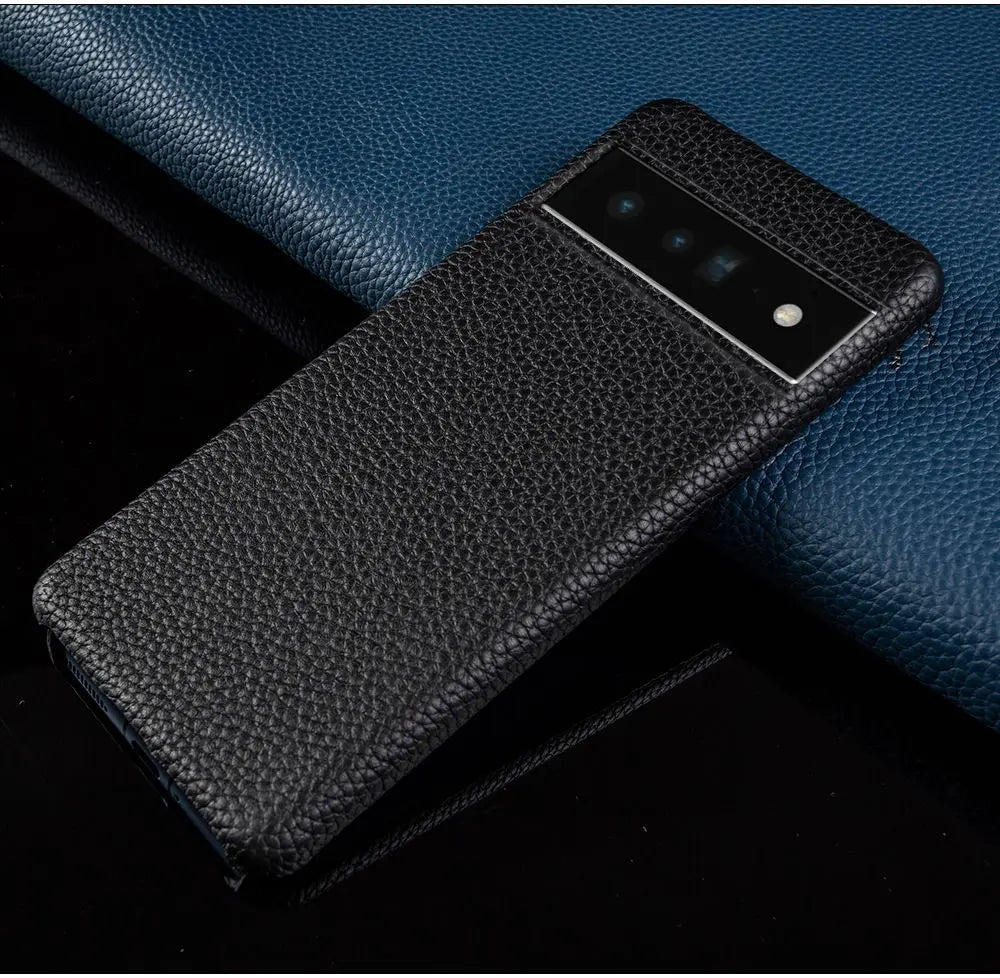 Half-Inclusive Genuine Leather Google Case - DealJustDeal