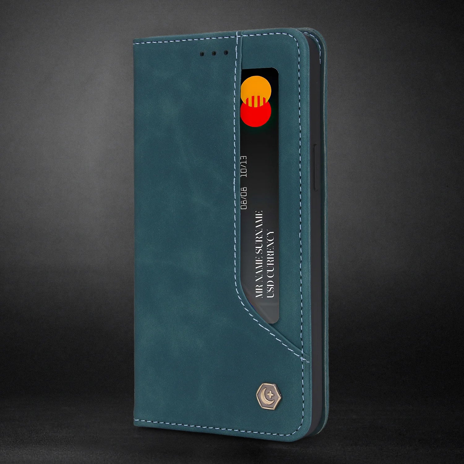 Flip Wallet Leather Galaxy A Case - DealJustDeal