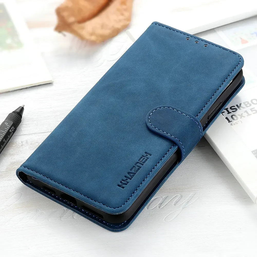 Retro Wallet Flip Leather Google Case - DealJustDeal