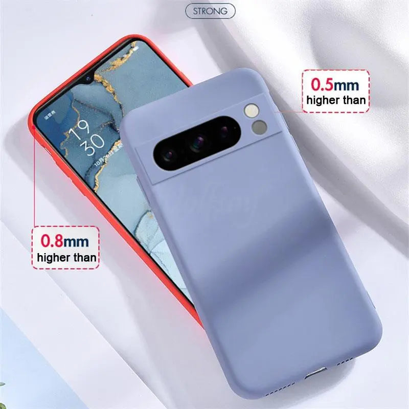 Liquid Silicone Rubber Protector TPU Google Case - DealJustDeal