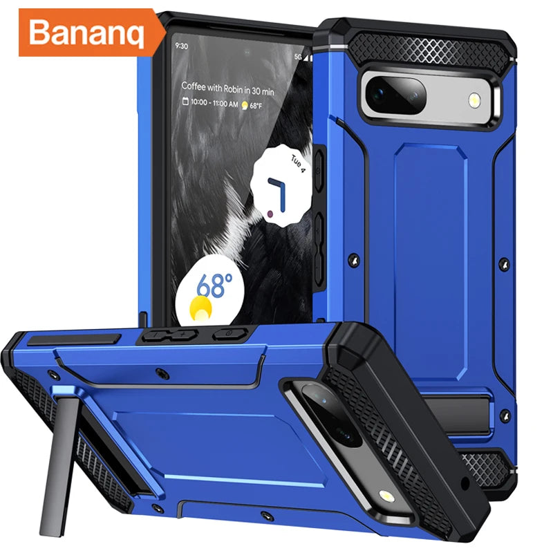 Invisible Kickstand Holder Shockproof Armor Google Case - DealJustDeal