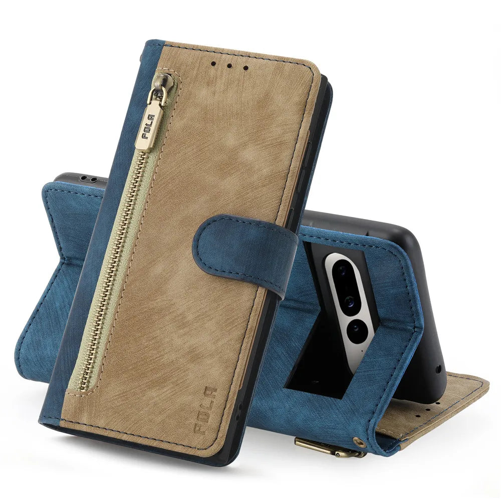 Shockproof Flip Wallet Leather Google Case - DealJustDeal