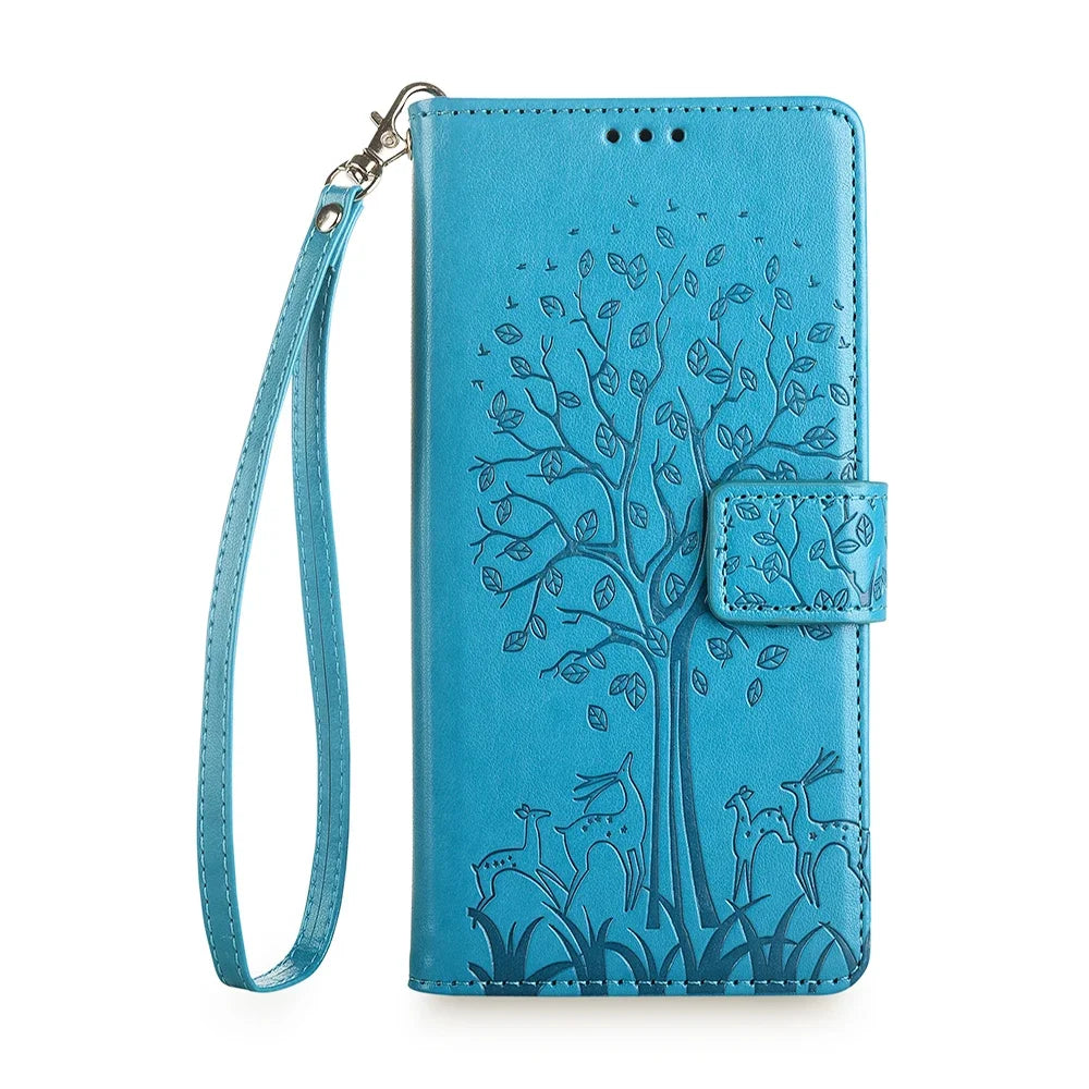 Flip Magnetic Wallet Leather Google Case - DealJustDeal