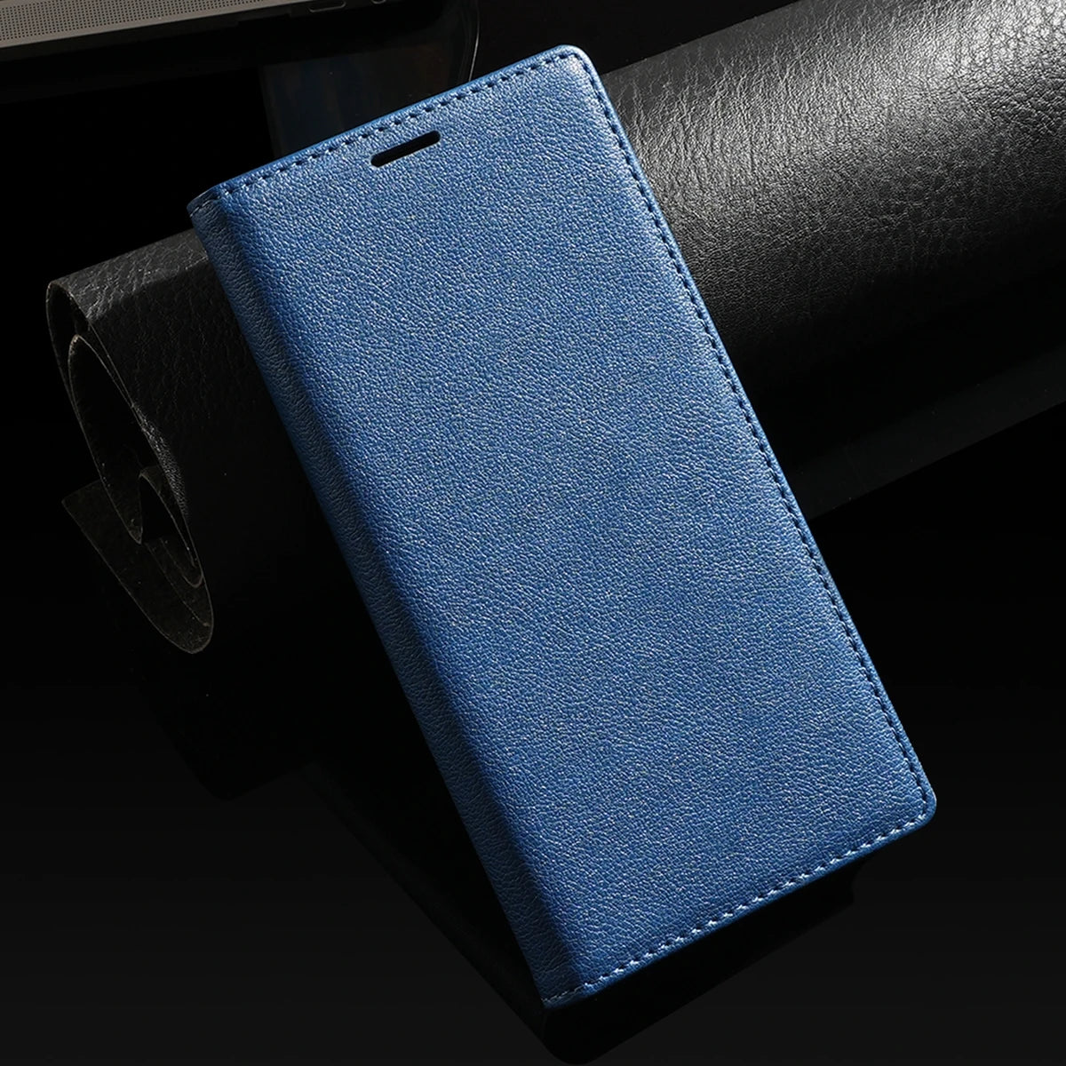 Ultra-thin Magnetic Flip Book Card Holder Wallet Leather Google Case - DealJustDeal