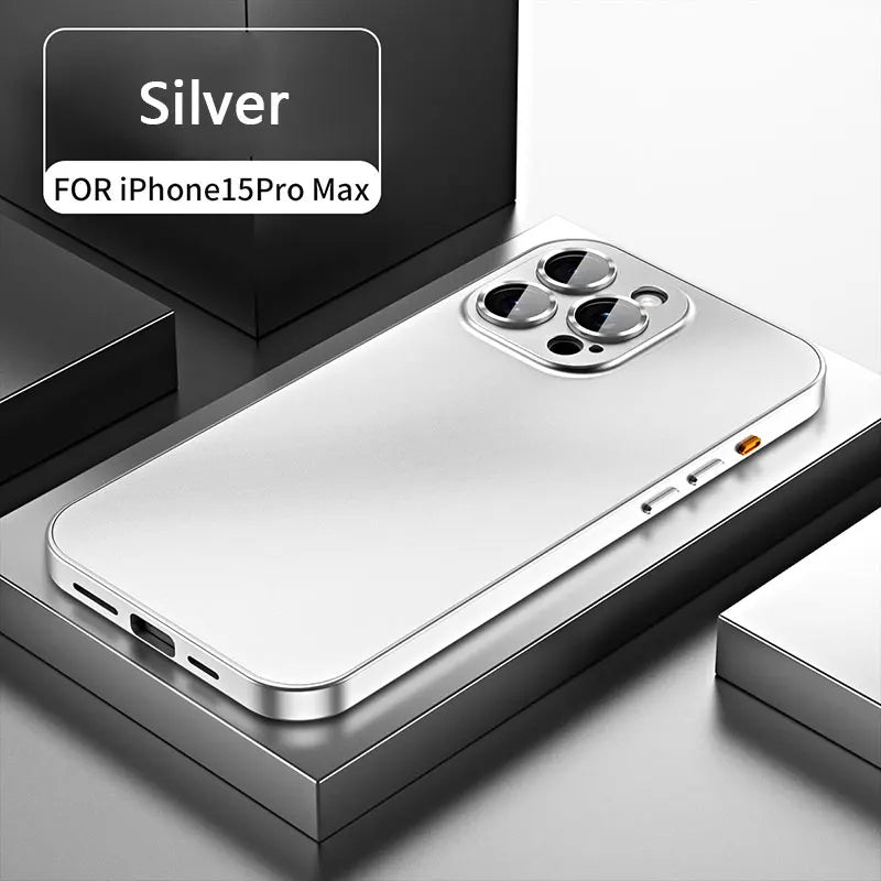 Magnetic Aluminum iPhone Case With Lens Film Protection - DealJustDeal