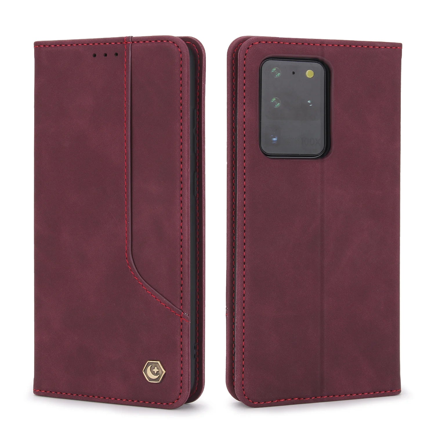 Flip Wallet Leather Magnetic Galaxy S Case - DealJustDeal