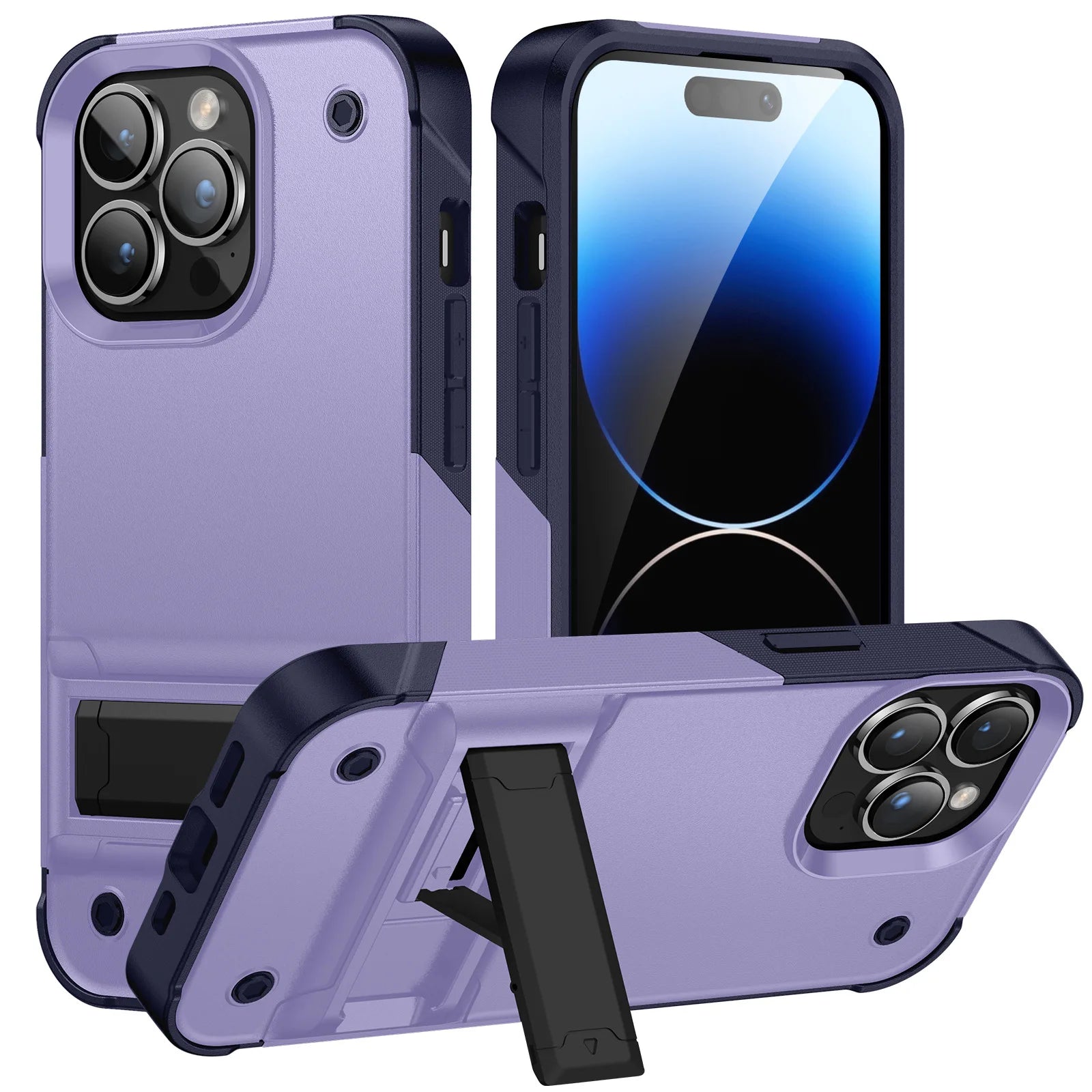 Military grade protective iPhone Case with stand - DealJustDeal