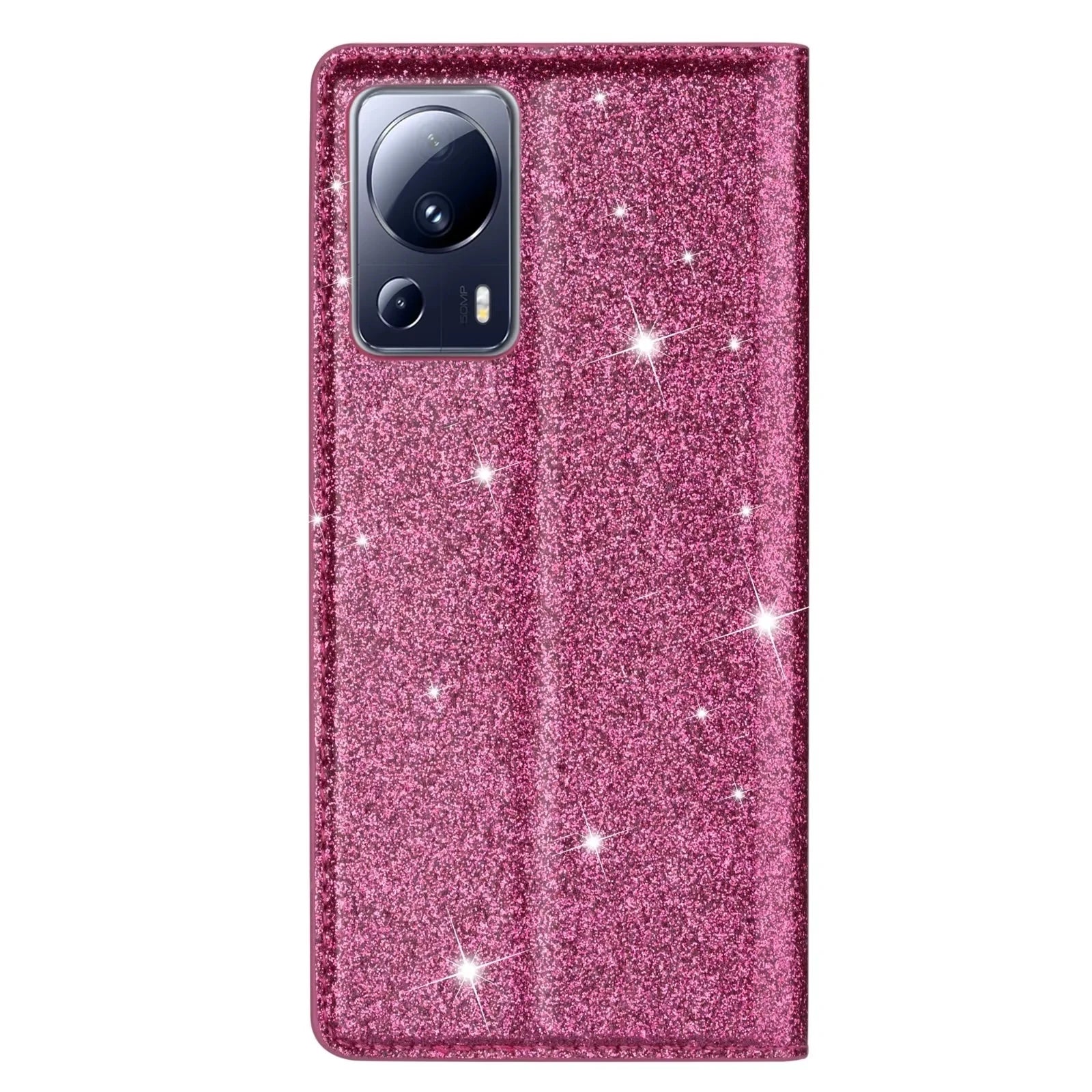 Magnetic Card Pocket Wallet Glitter Bling Galaxy A, M and S Case - DealJustDeal