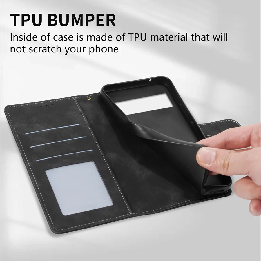 Wallet Magnetic Flip Leather Google Case - DealJustDeal