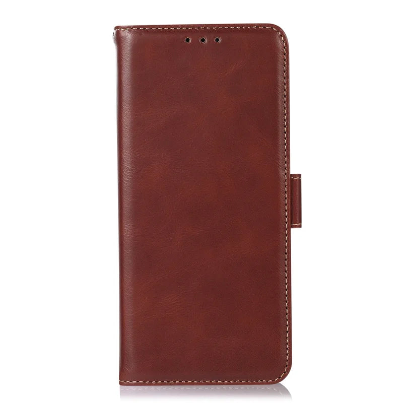 Flip Wallet Stand Genuine Leather Galaxy S Case - DealJustDeal