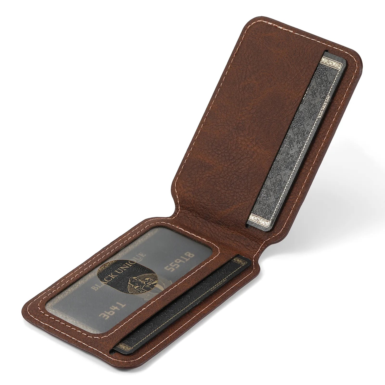 Magnetic MagSafe Card Holder 2 in 1 Leather  Galaxy S Case - DealJustDeal