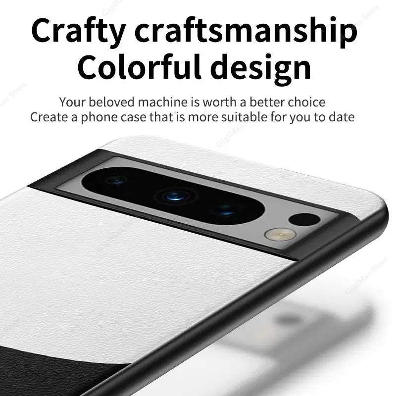 Bumper Protection Leather Google Case - DealJustDeal