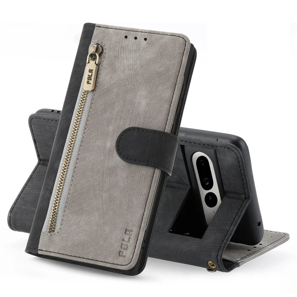 Shockproof Flip Wallet Leather Google Case - DealJustDeal