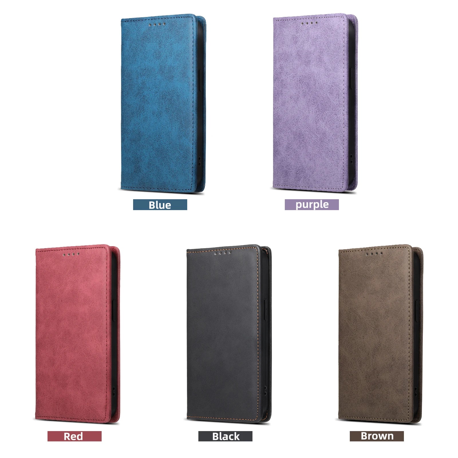 Wallet Flip Leather Galaxy A and M Case - DealJustDeal