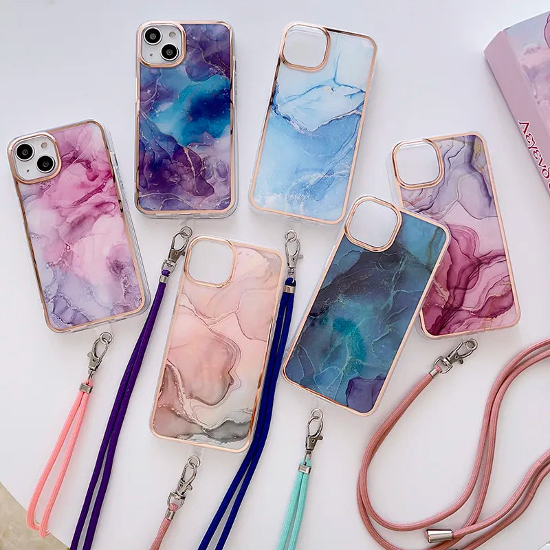 Crossbody Necklace Lanyard Cord iPhone Case - DealJustDeal