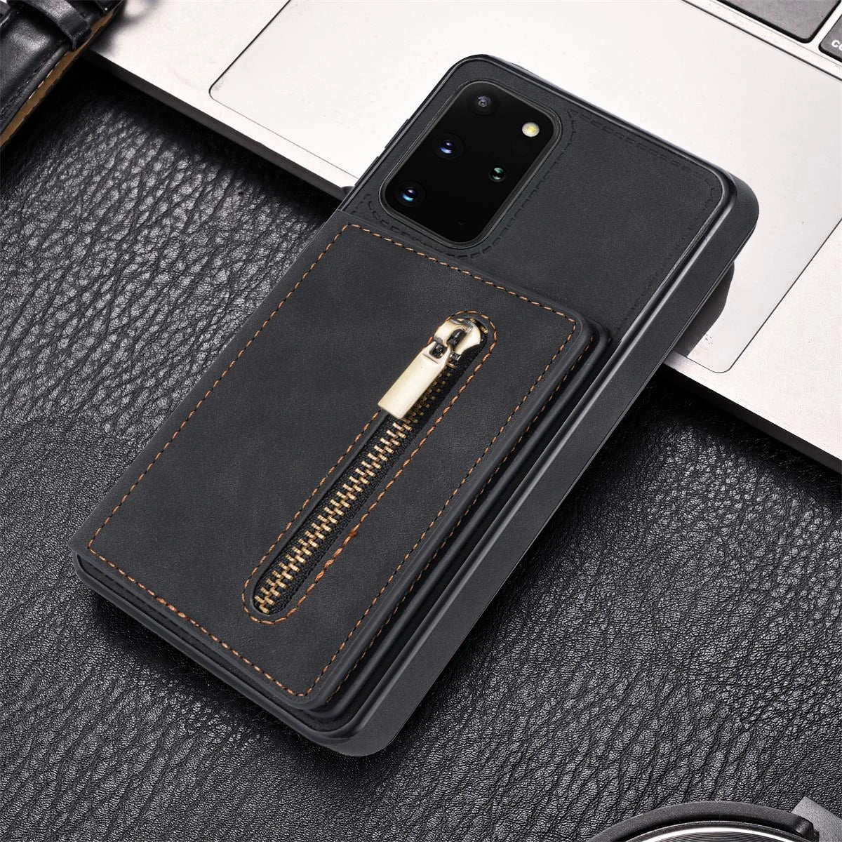 Wallet Flip Card Slot Holder Galaxy S Case - DealJustDeal