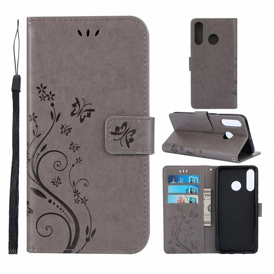 Stand Leather Flip Wallet iPhone Case - DealJustDeal