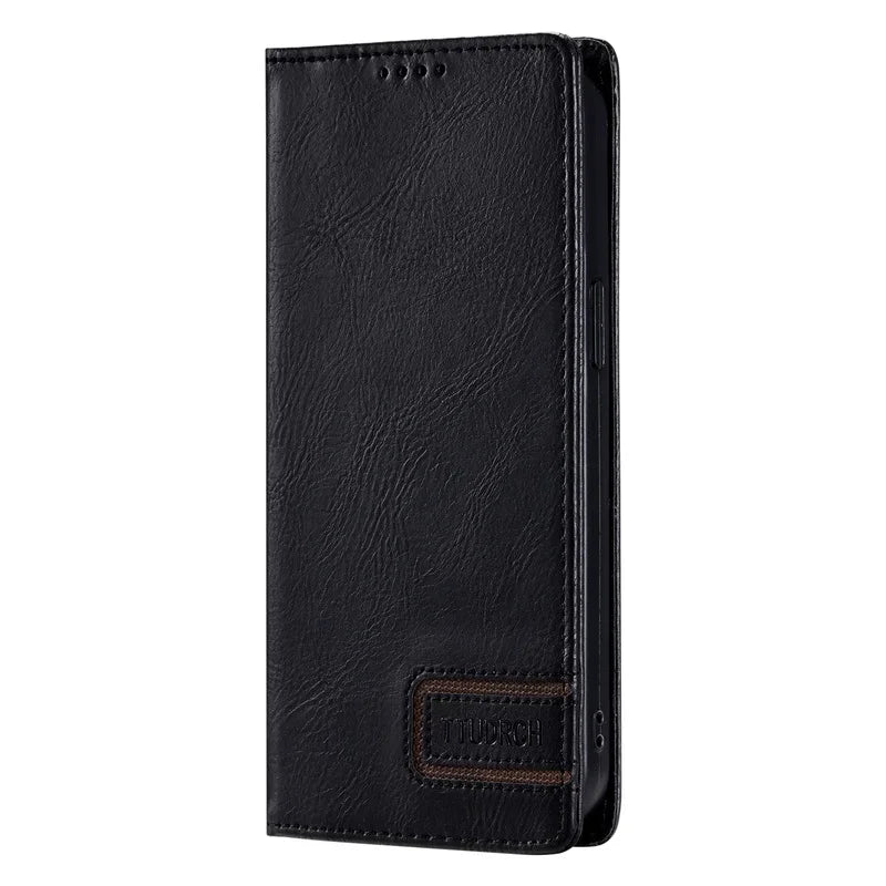 Magnetic Leather Flip Book Google Case - DealJustDeal