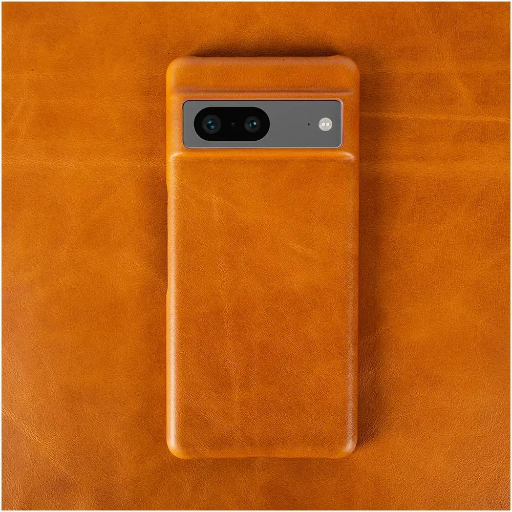 Oil Wax Genuine Leather Google Case - DealJustDeal