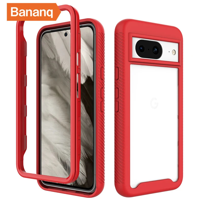 Shockproof Transparent Armor Google Case - DealJustDeal