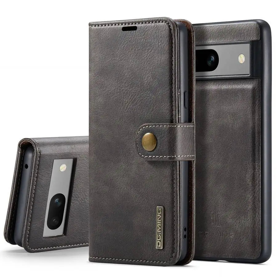 Detachable Magnetic Leather Wallet Google Case - DealJustDeal