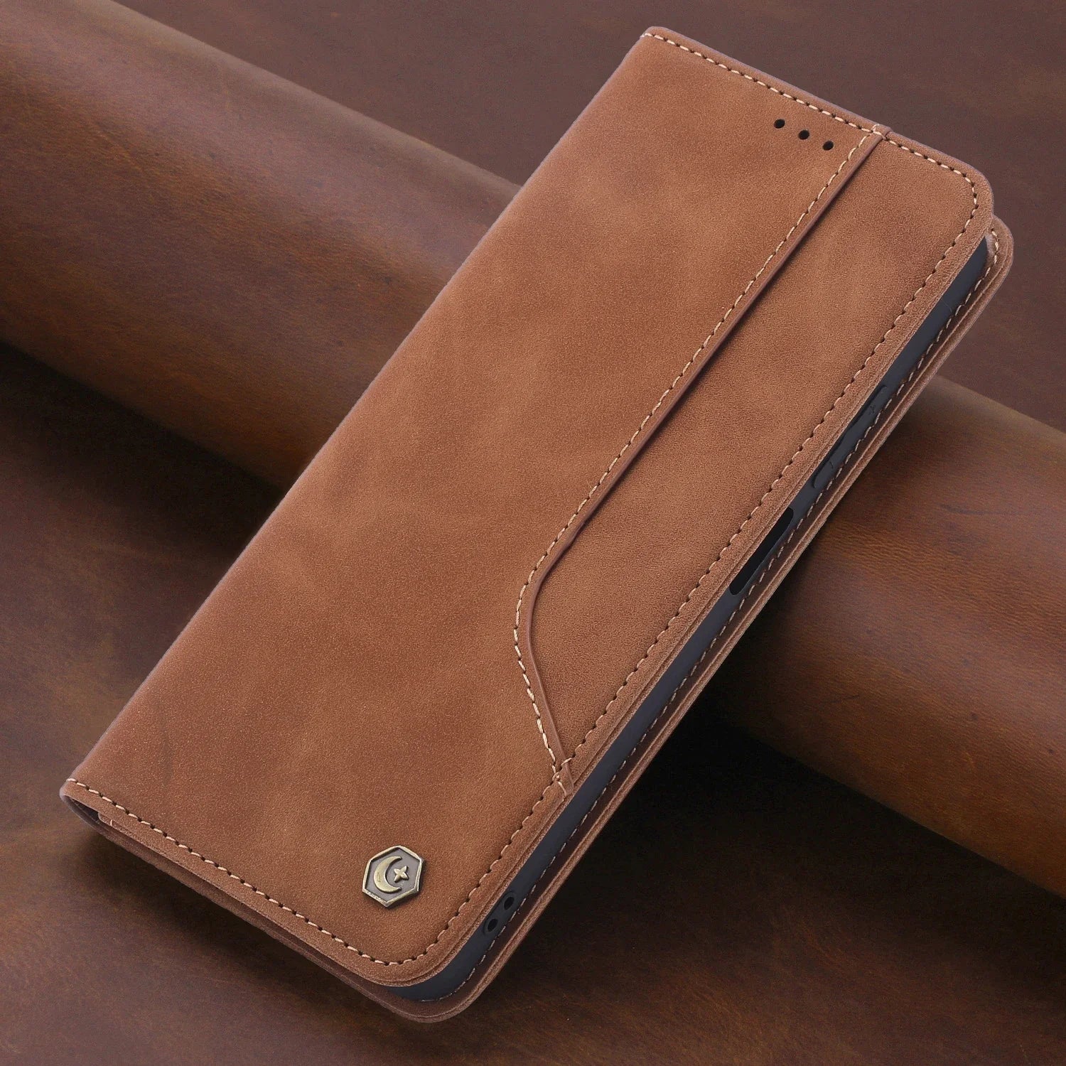 Magnetic Wallet Flip Leather Galaxy A Case - DealJustDeal