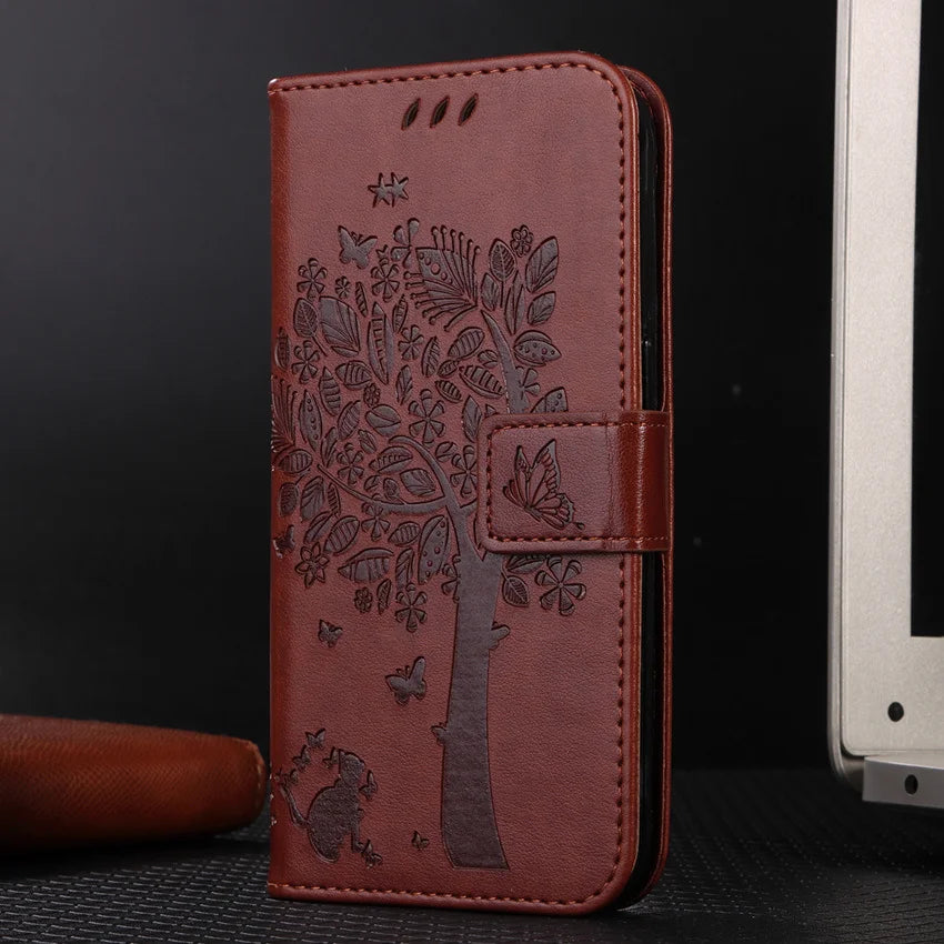 Wallet Card Slot Flip PU Leather Galaxy A Case - DealJustDeal