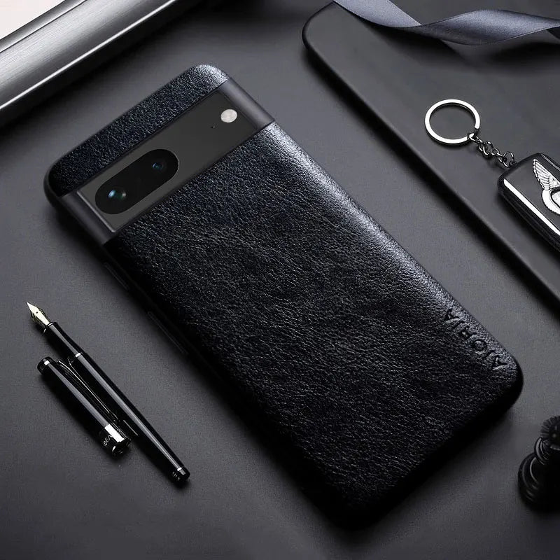 Business solid color design PU leather Google Case - DealJustDeal