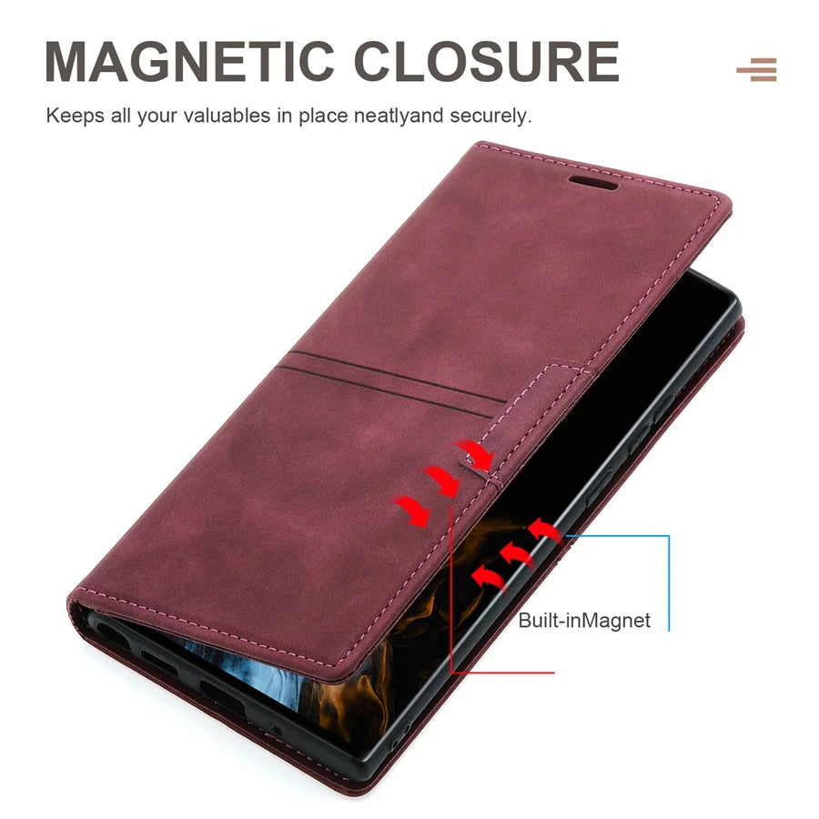 Wallet Magnetic Flip Leather Google Case - DealJustDeal