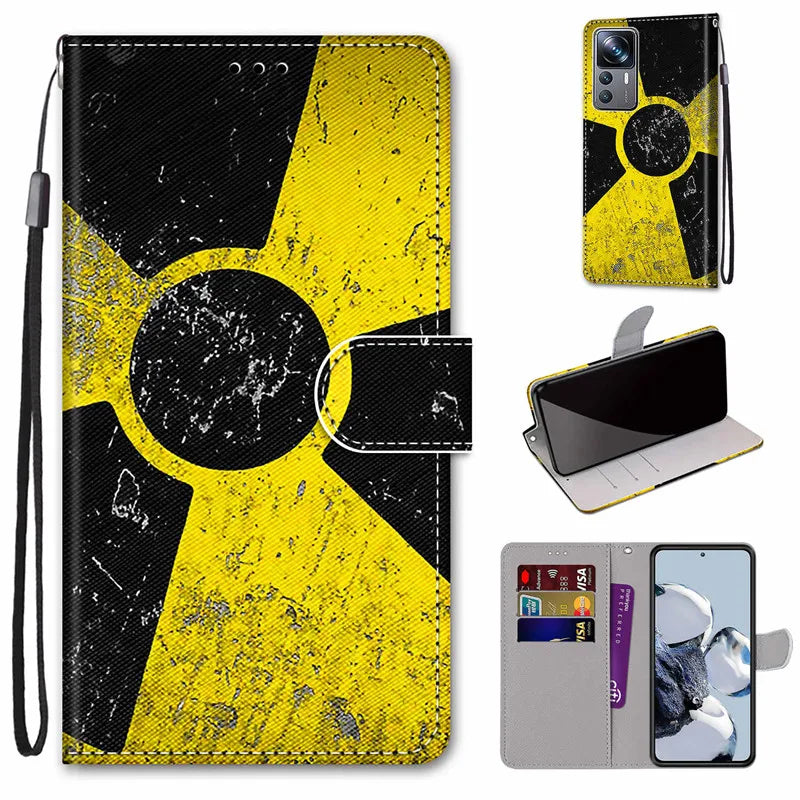 Wallet Stand Book Flower Pattern Flip Leather Galaxy A Case - DealJustDeal