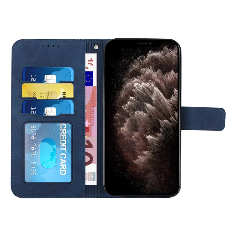 Leather Wallet Flip Book Google Case - DealJustDeal