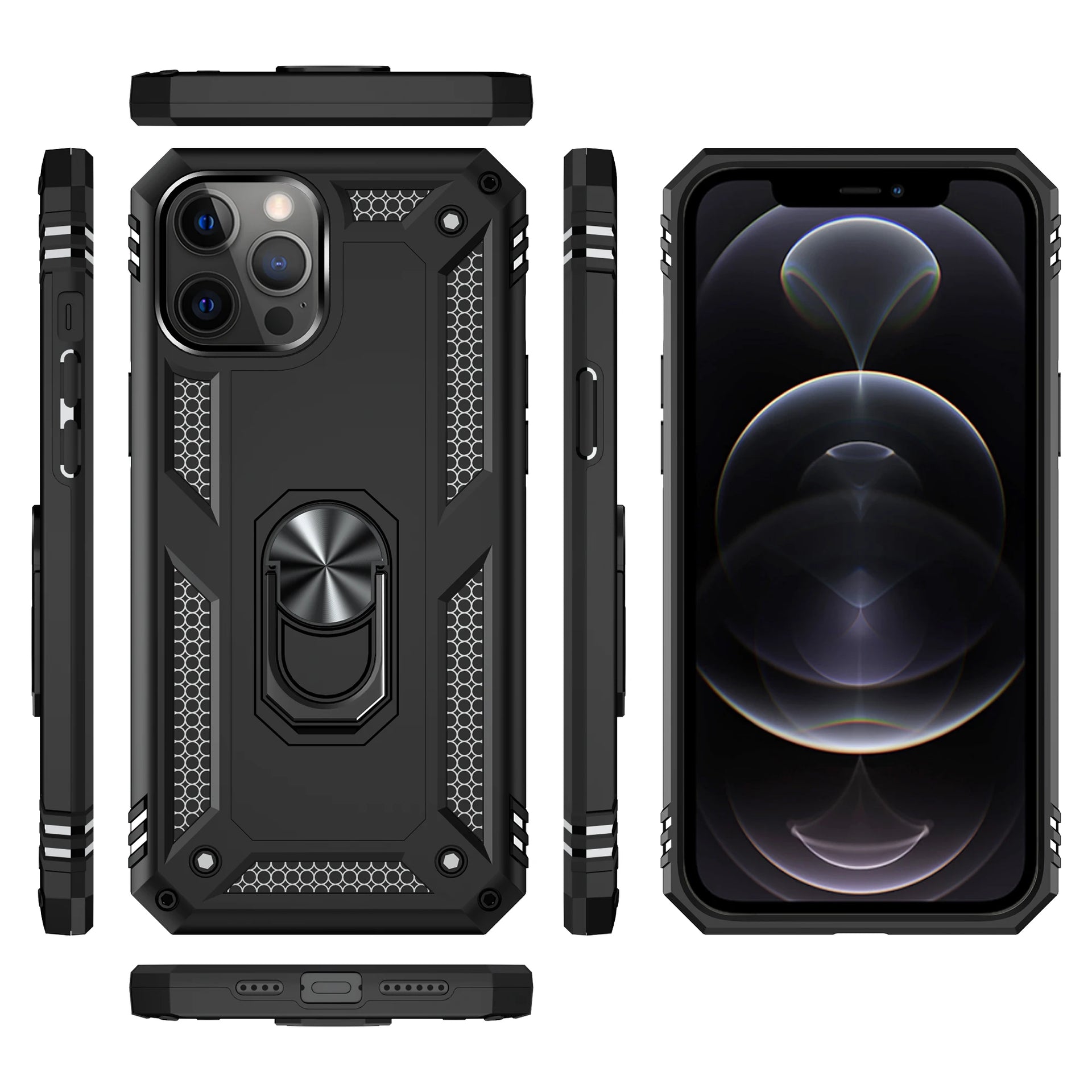 Shockproof Magnetic Armor iPhone Case - DealJustDeal