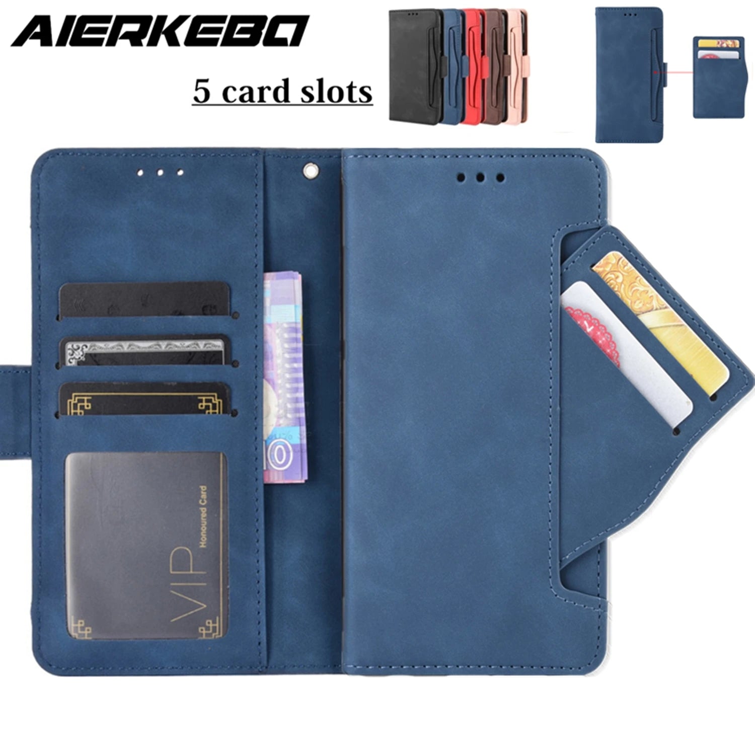 Wallet Leather Galaxy Case - DealJustDeal