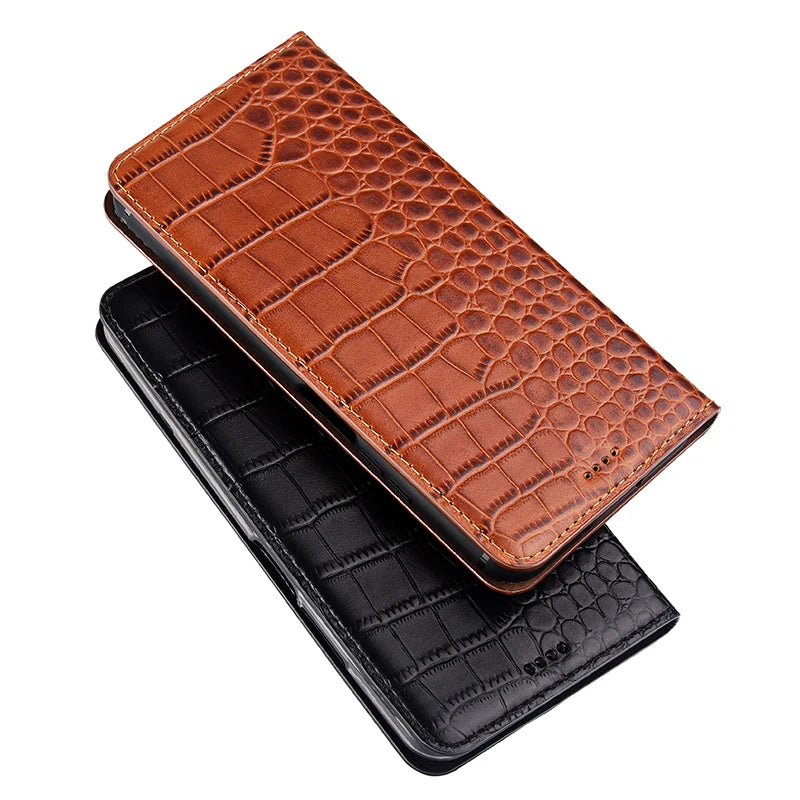 Crocodile Genuine Leather Galaxy A Case - DealJustDeal