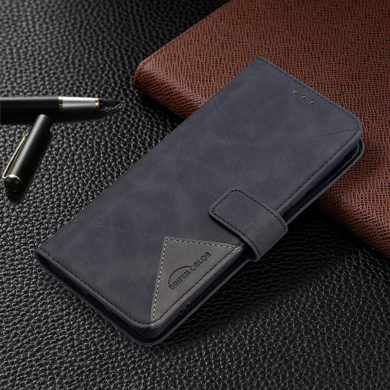 Anti-falling Wallet Magnetic Flip Leather Google Case - DealJustDeal