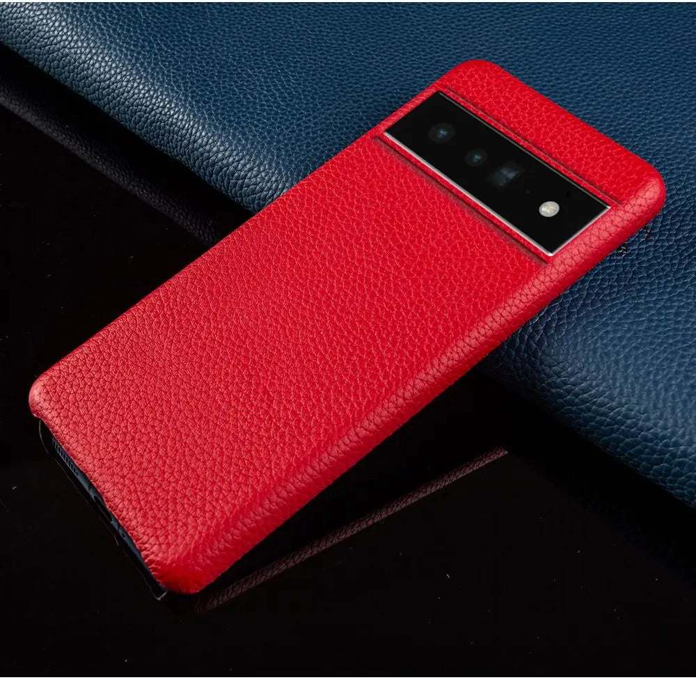 Half-Inclusive Genuine Leather Google Case - DealJustDeal