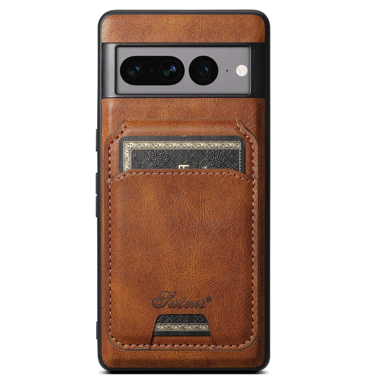 PU Leather 2-in-1 Wallet Google Case - DealJustDeal